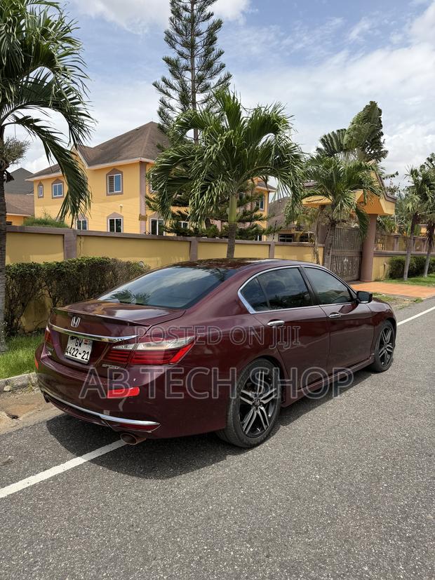 Honda Accord Sport 4dr Sedan FWD (2.4L 4cyl 2A) 2017 Burgundy