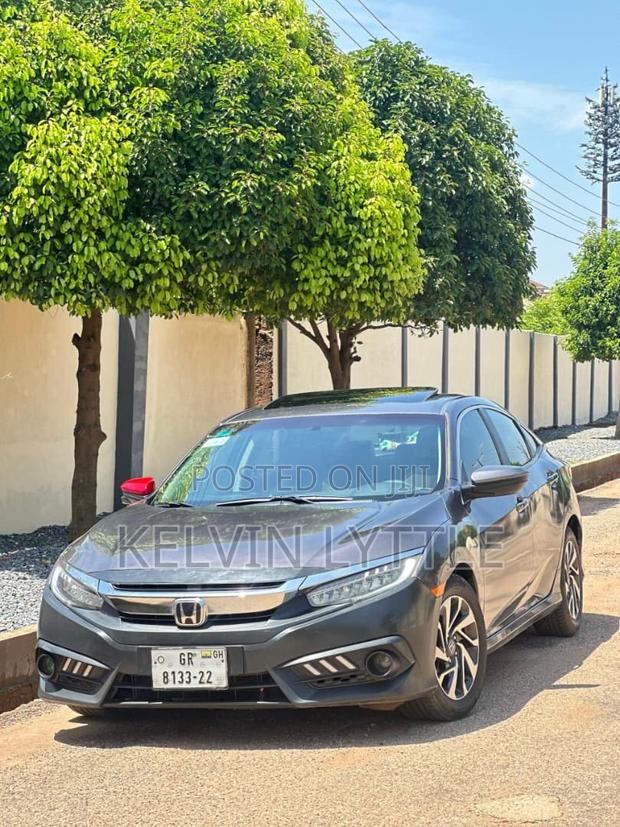 Honda Civic EX Sedan 2018 Gray