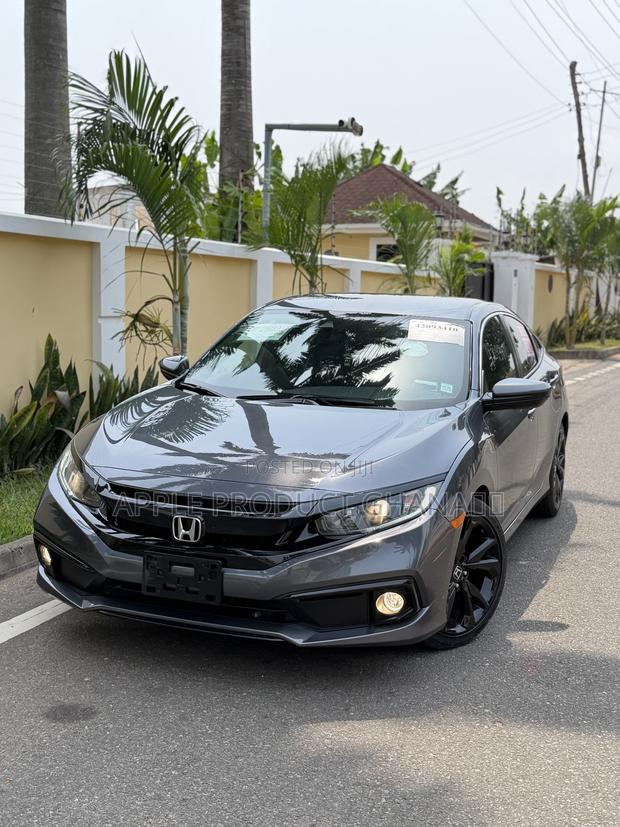 Honda Civic Sport Sedan 2019 Gray