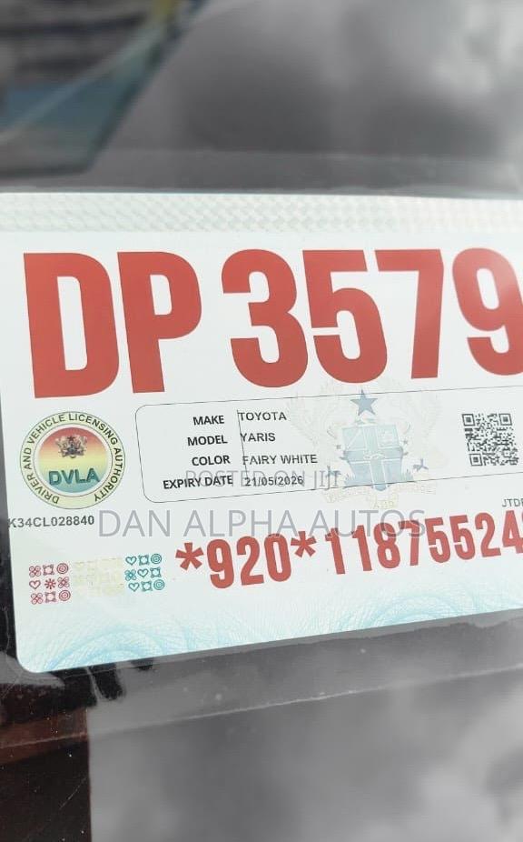 Toyota Yaris 2012 White