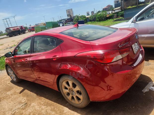 Hyundai Elantra GLS Automatic 2012 Red