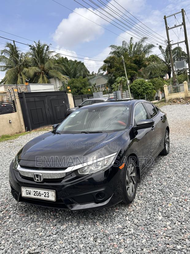 Honda Civic EX-L Sedan 2018 Black