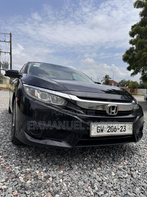 Honda Civic EX-L Sedan 2018 Black