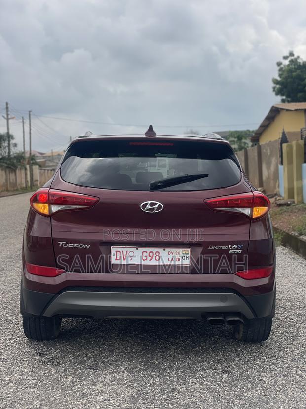 Hyundai Tucson Limited AWD 2016 Red