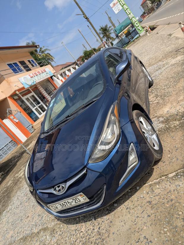 Hyundai Elantra GLS Sedan FWD (1.8L 4cyl 6A) 2013 Blue
