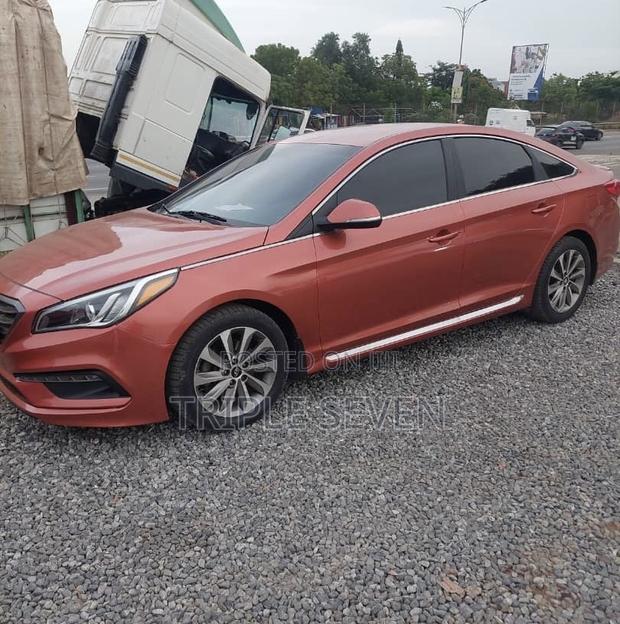 Hyundai Sonata 2016 Orange
