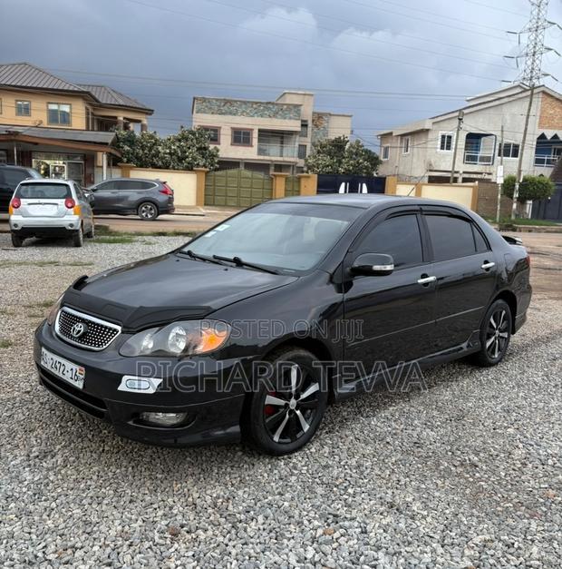 Toyota Corolla S 2007 Black