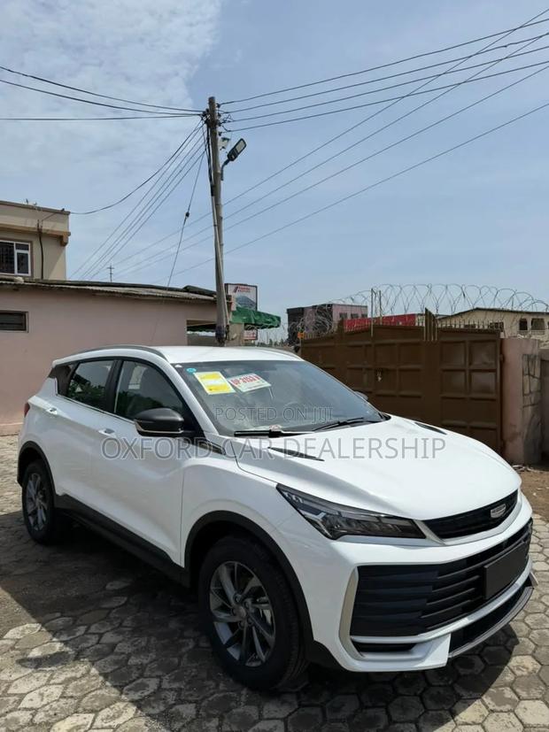 New Geely Coolray 2025 White
