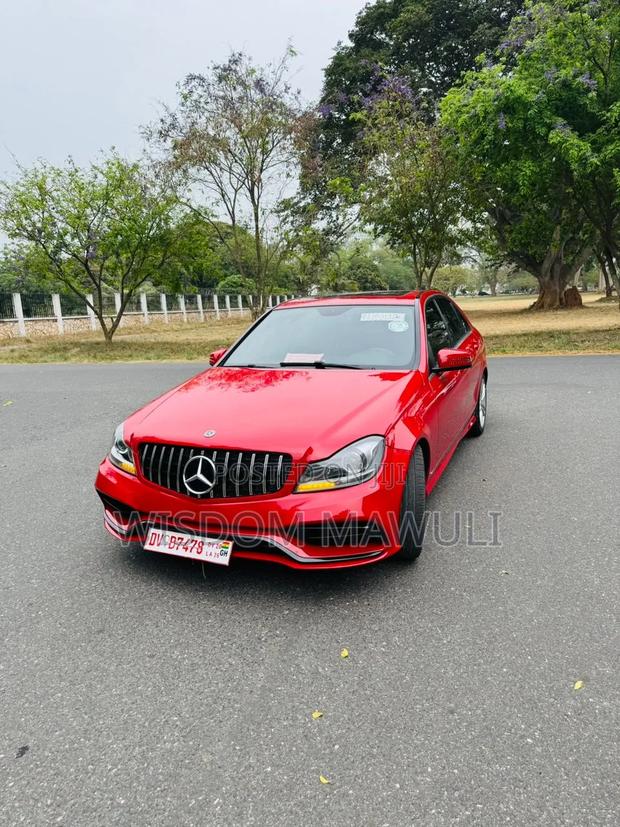 Mercedes-Benz C250 2014 Red