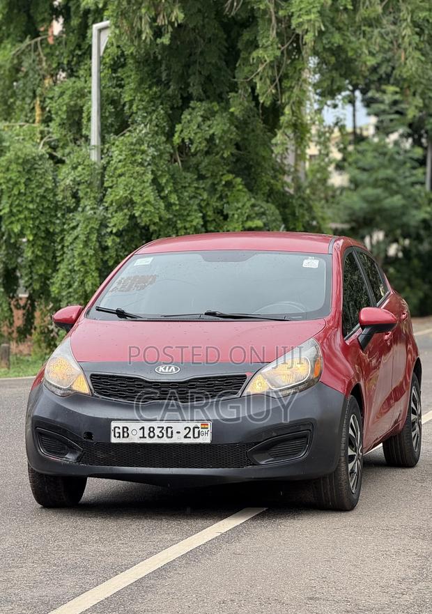 Kia Rio EX 4dr Sedan (1.6L 4cyl 6A) 2015 Red