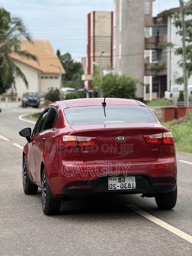 Kia Rio EX 4dr Sedan (1.6L 4cyl 6A) 2015 Red