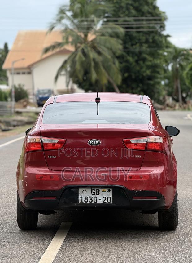 Kia Rio EX 4dr Sedan (1.6L 4cyl 6A) 2015 Red