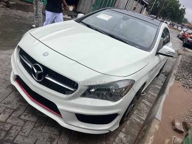Mercedes-Benz CLA-Class AMG CLA 45 4MATIC Sedan 2015 White
