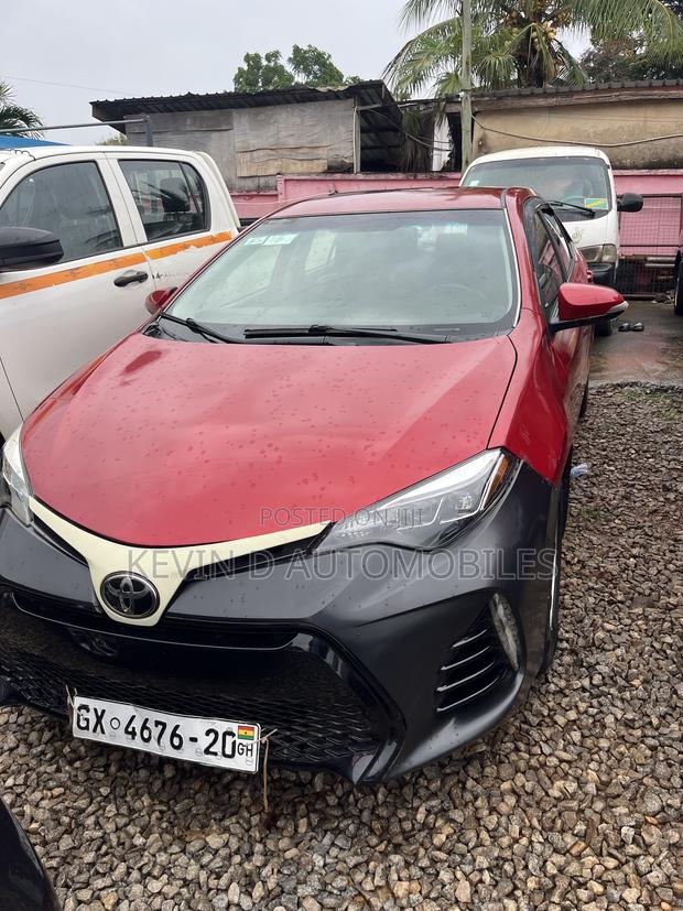 Toyota Corolla S 4dr Sedan (1.8L 4cyl CVT) 2015 Red
