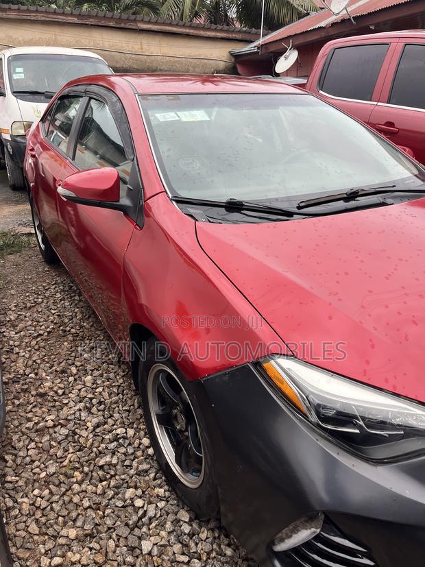 Toyota Corolla S 4dr Sedan (1.8L 4cyl CVT) 2015 Red