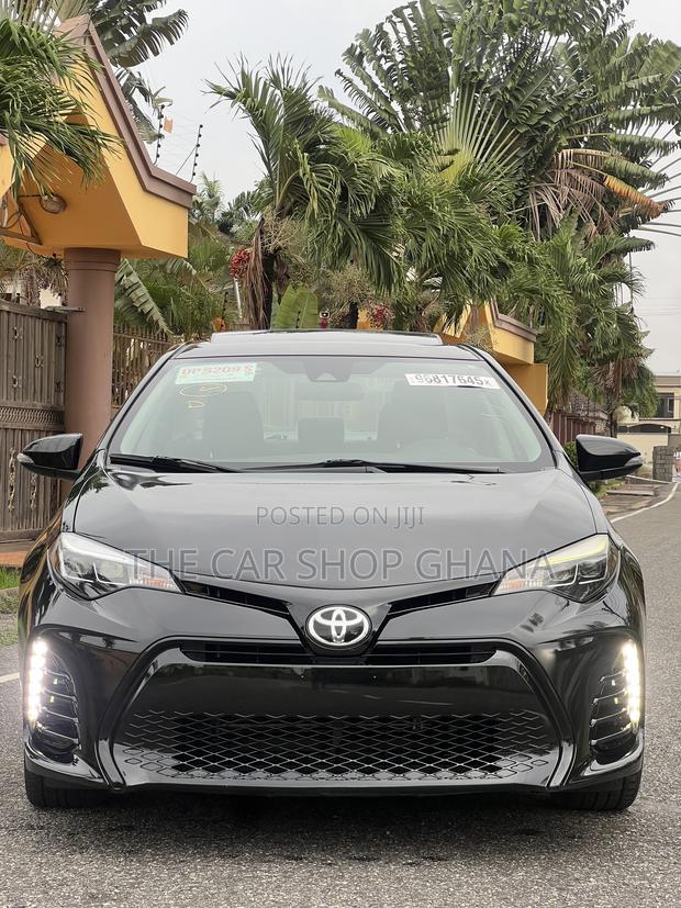 Toyota Corolla XSE (1.8L 4cyl 2A) 2019 Black