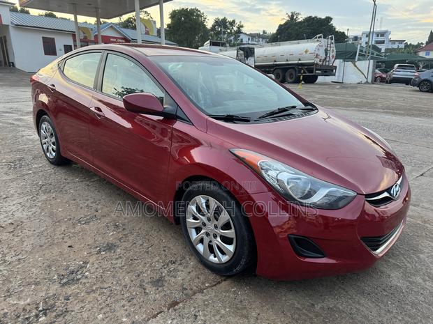 Hyundai Elantra Limited 4dr Sedan (1.8L 4cyl 6A) 2014 Red