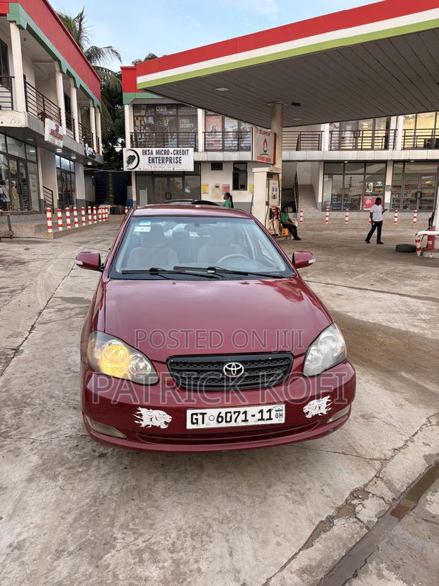 Toyota Corolla 1.6 VVT-i 2007 Red