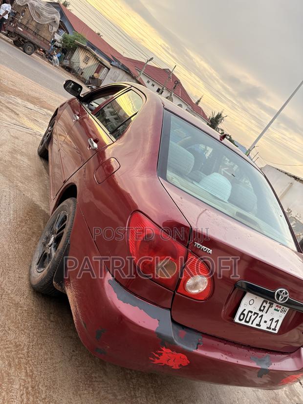 Toyota Corolla 1.6 VVT-i 2007 Red