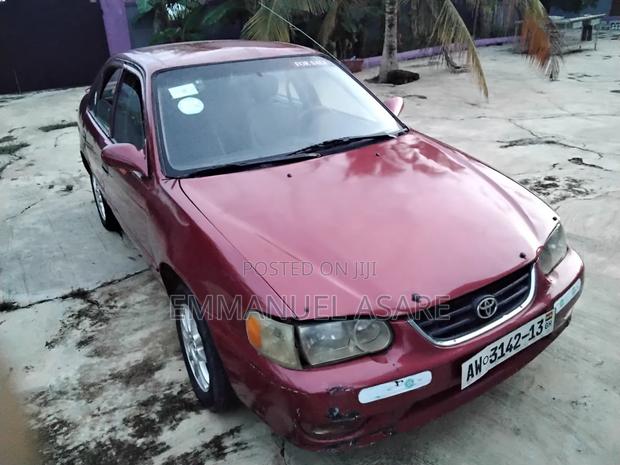 Toyota Corolla 1999 Red