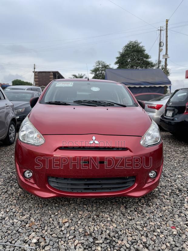 Mitsubishi Mirage 2013 Red