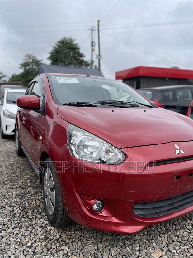 Mitsubishi Mirage 2013 Red