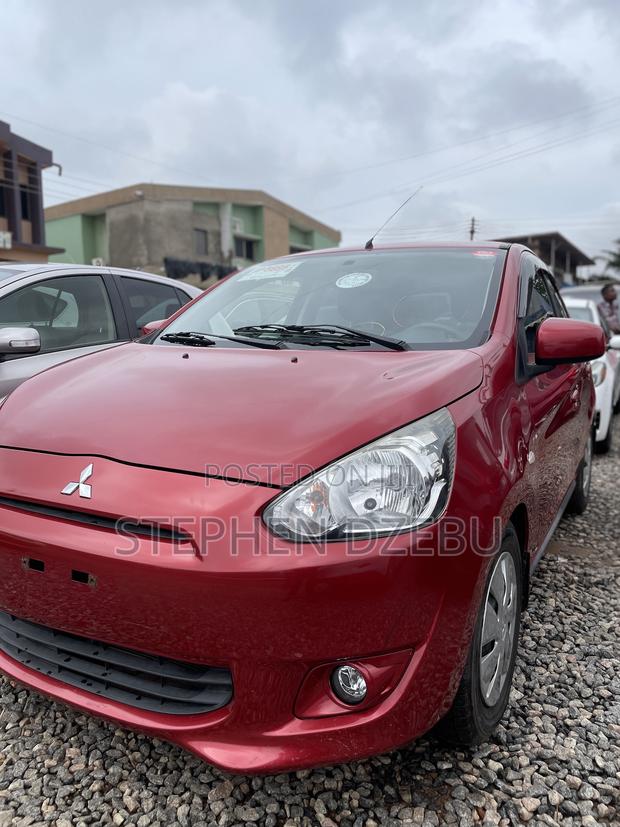 Mitsubishi Mirage 2013 Red