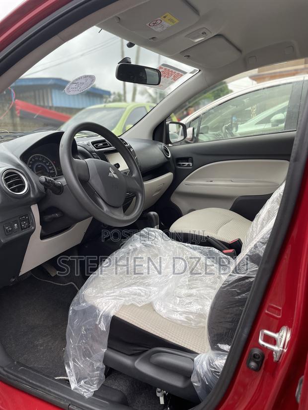Mitsubishi Mirage 2013 Red