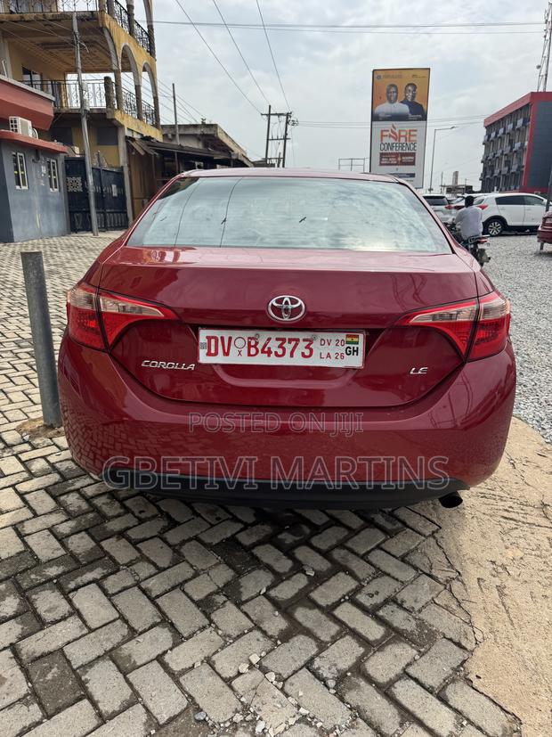 Toyota Corolla 2017 Red