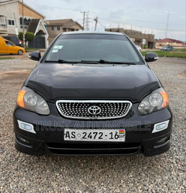 Toyota Corolla S 2007 Black