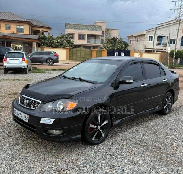 Toyota Corolla S 2007 Black