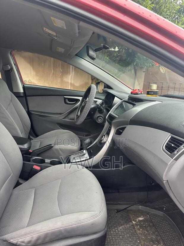 Hyundai Elantra GLS Sedan FWD (1.8L 4cyl 6M) 2013 Red