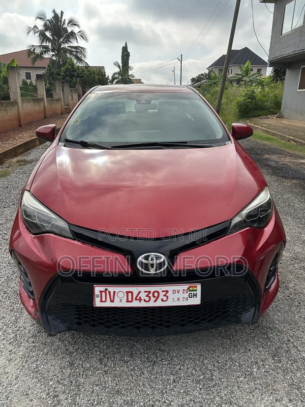 Toyota Corolla LE 4dr Sedan (1.8L 4cyl CVT) 2017 Red