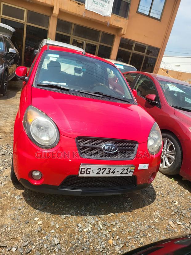 Kia Morning 2010 Red
