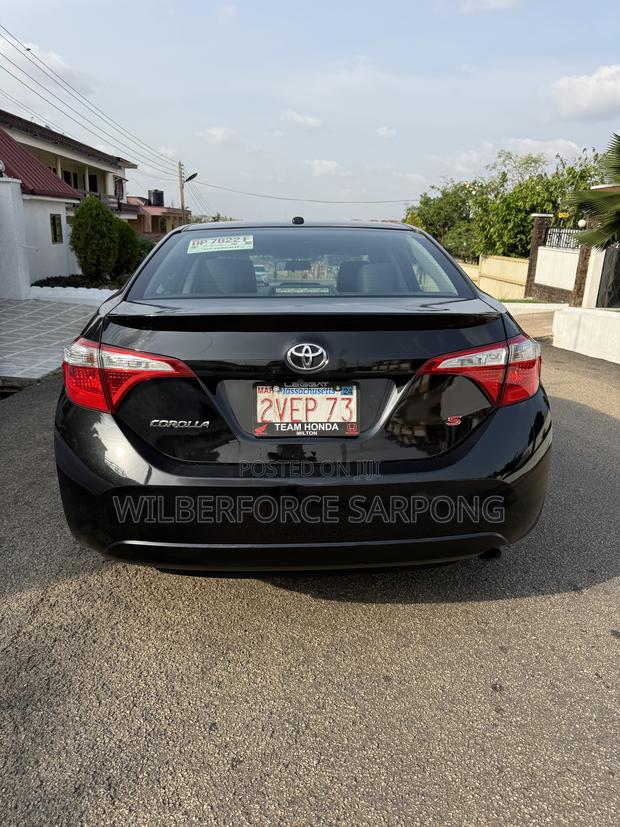Toyota Corolla S 4dr Sedan (1.8L 4cyl CVT) 2016 Black