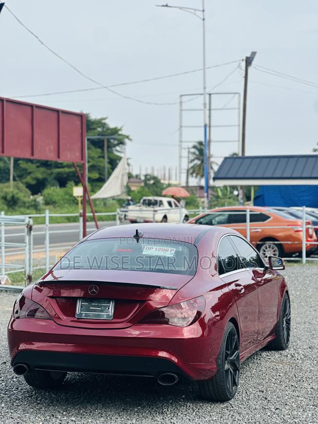 Mercedes-Benz CLA-Class CLA 250 4MATIC Sedan 2015 Red