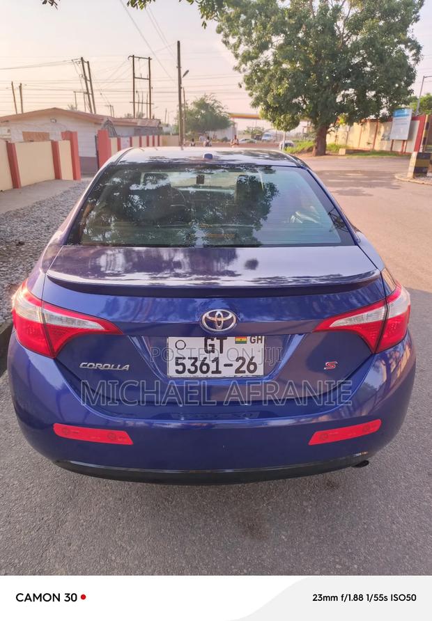 Toyota Corolla S Plus 4dr Sedan (1.8L 4cyl CVT) 2016 Blue