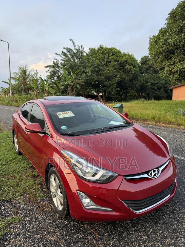 Hyundai Elantra Limited Sedan FWD (1.8L 4cyl 6A) 2016 Red