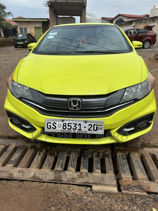 Honda Civic EX 2dr Coupe (1.8L 4cyl CVT) 2014 Green