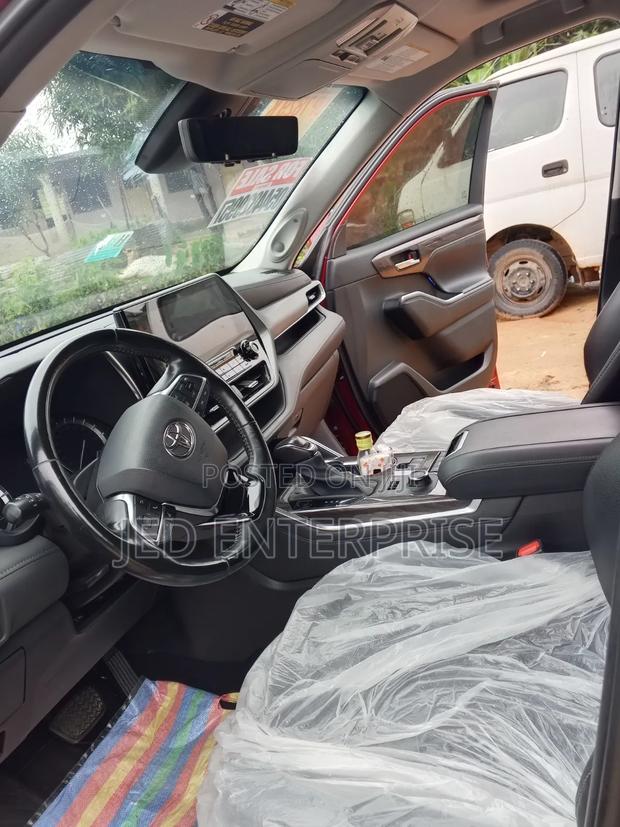 Toyota Highlander Platinum 2021 Burgundy