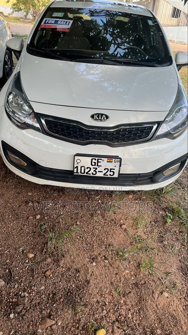 Kia Rio EX 4dr Sedan (1.6L 4cyl 6A) 2014 White