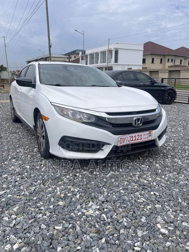 Honda Civic LX 4dr Sedan (2.0L 4cyl) 2016 White