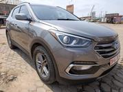 Hyundai Santa Fe 2018 Gray for sale