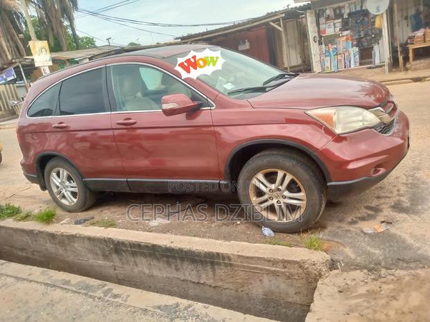 Honda CR-V LX 4dr SUV AWD (2.4L 4cyl 5A) 2010 Red
