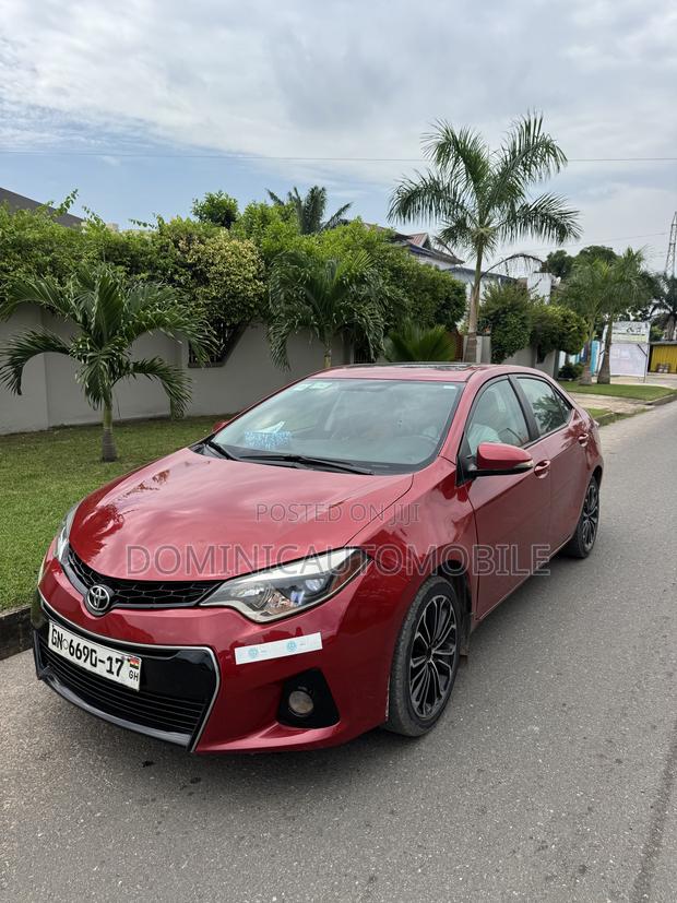 Toyota Corolla S Plus 4dr Sedan (1.8L 4cyl 6M) 2014 Burgundy
