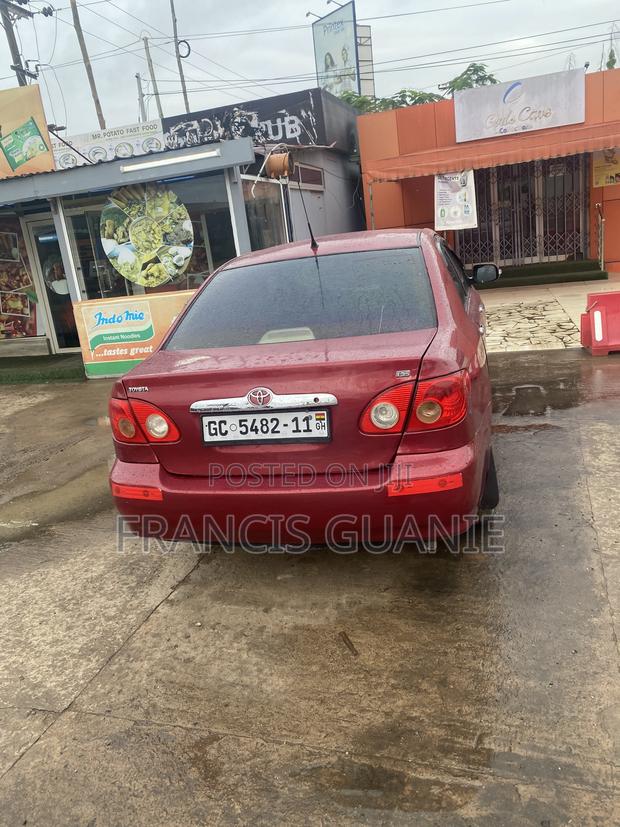 Toyota Corolla 2007 Red