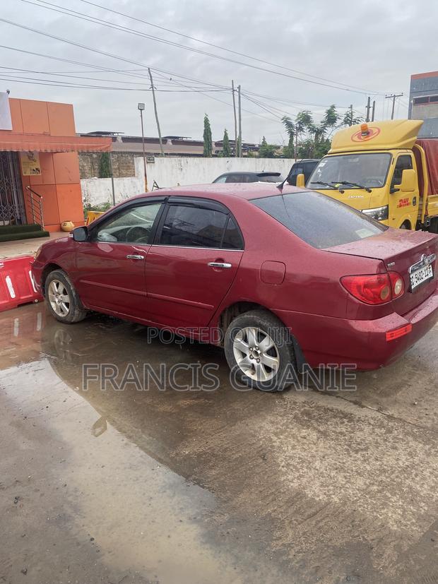 Toyota Corolla 2007 Red