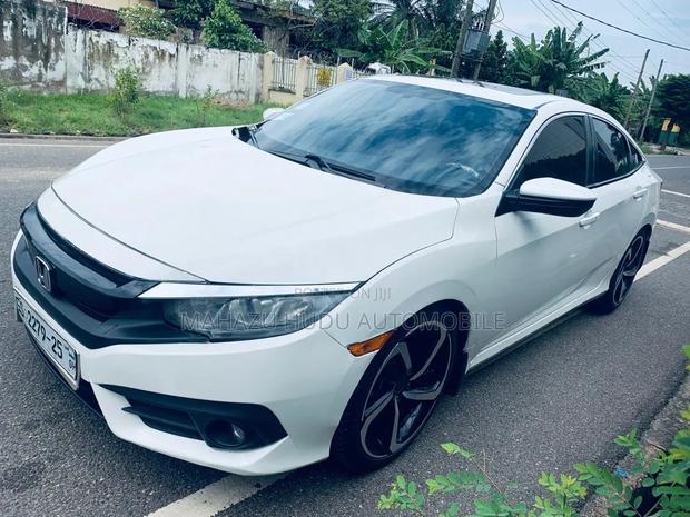 Honda Civic EX-L Sedan 2018 White
