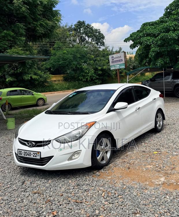 Hyundai Elantra Limited Sedan FWD (1.8L 4cyl 6A) 2013 White