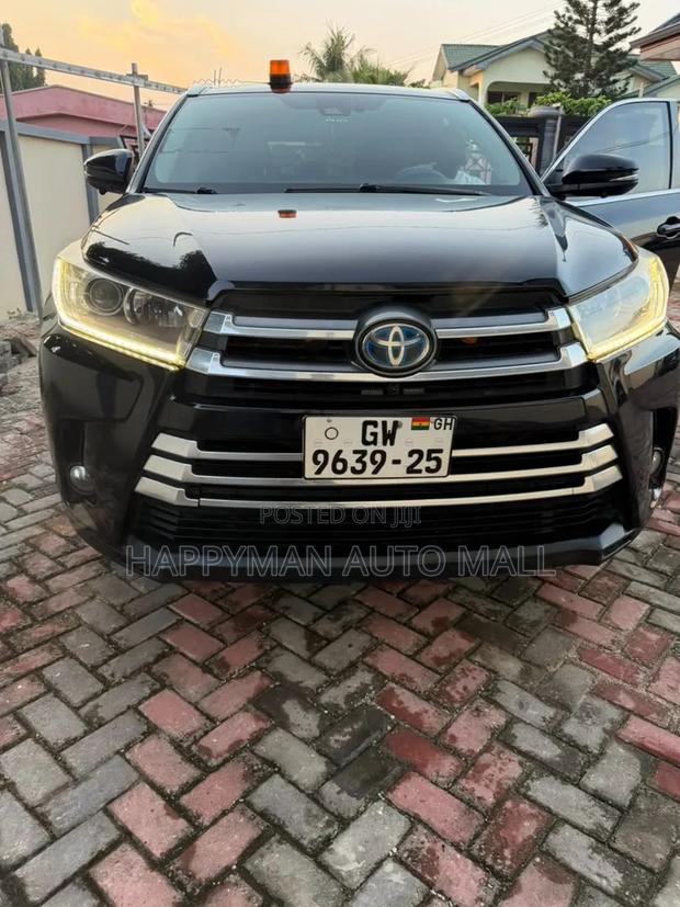 Toyota Highlander XLE 2019 Black